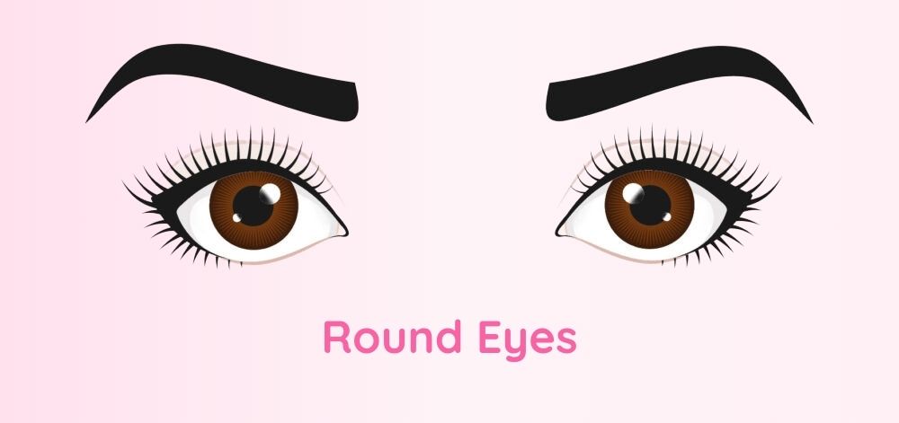 eyelash extension for round eyes